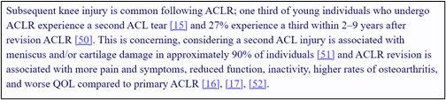 ACL Sources