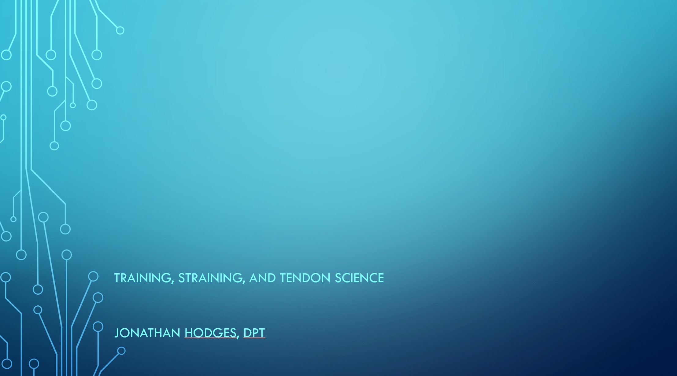 AcuteChronic and Tendon Injuries
